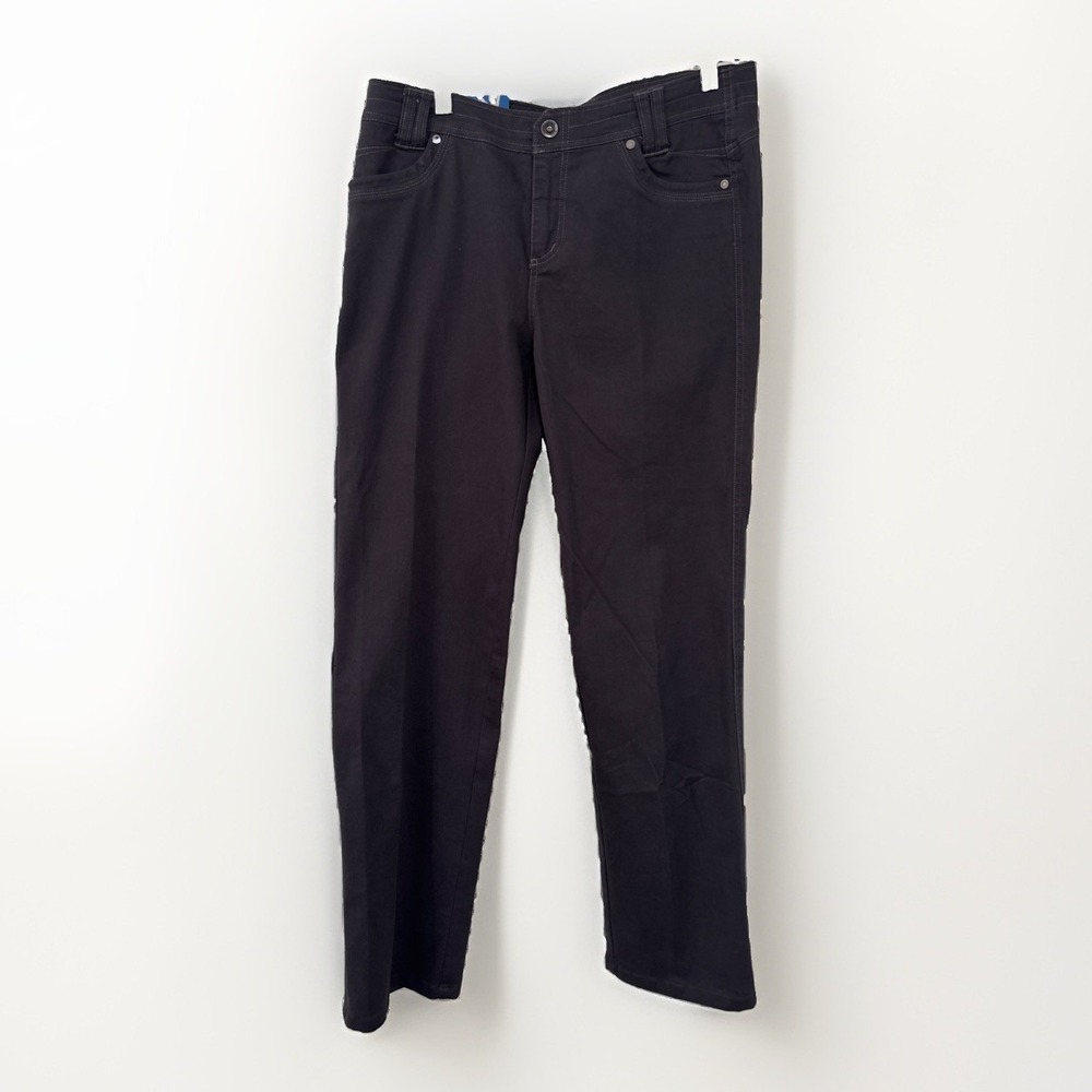 NWT Kuhl Women's Klaudette Pants HIking Trail Size 10 x 32 Carbon Gray 6171